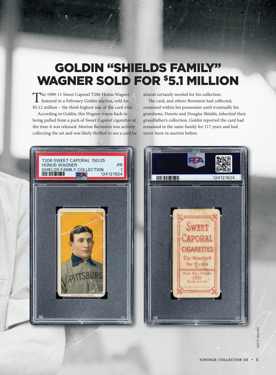 Beckett Vintage Collector Magazine Preview Pages