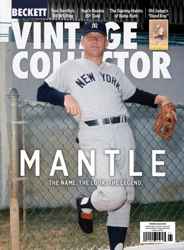 Beckett Vintage Collector Magazine Complete Your Collection Cover 1