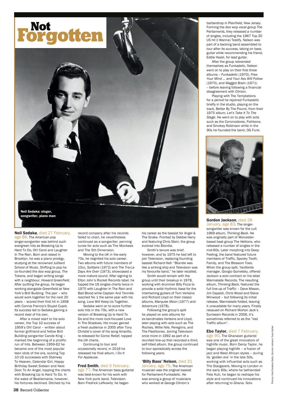 Record Collector Preview Pages