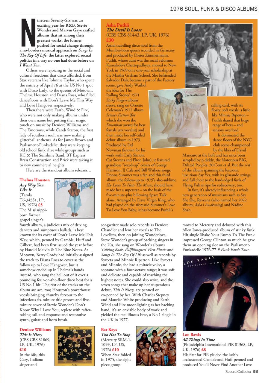 Record Collector Preview Pages