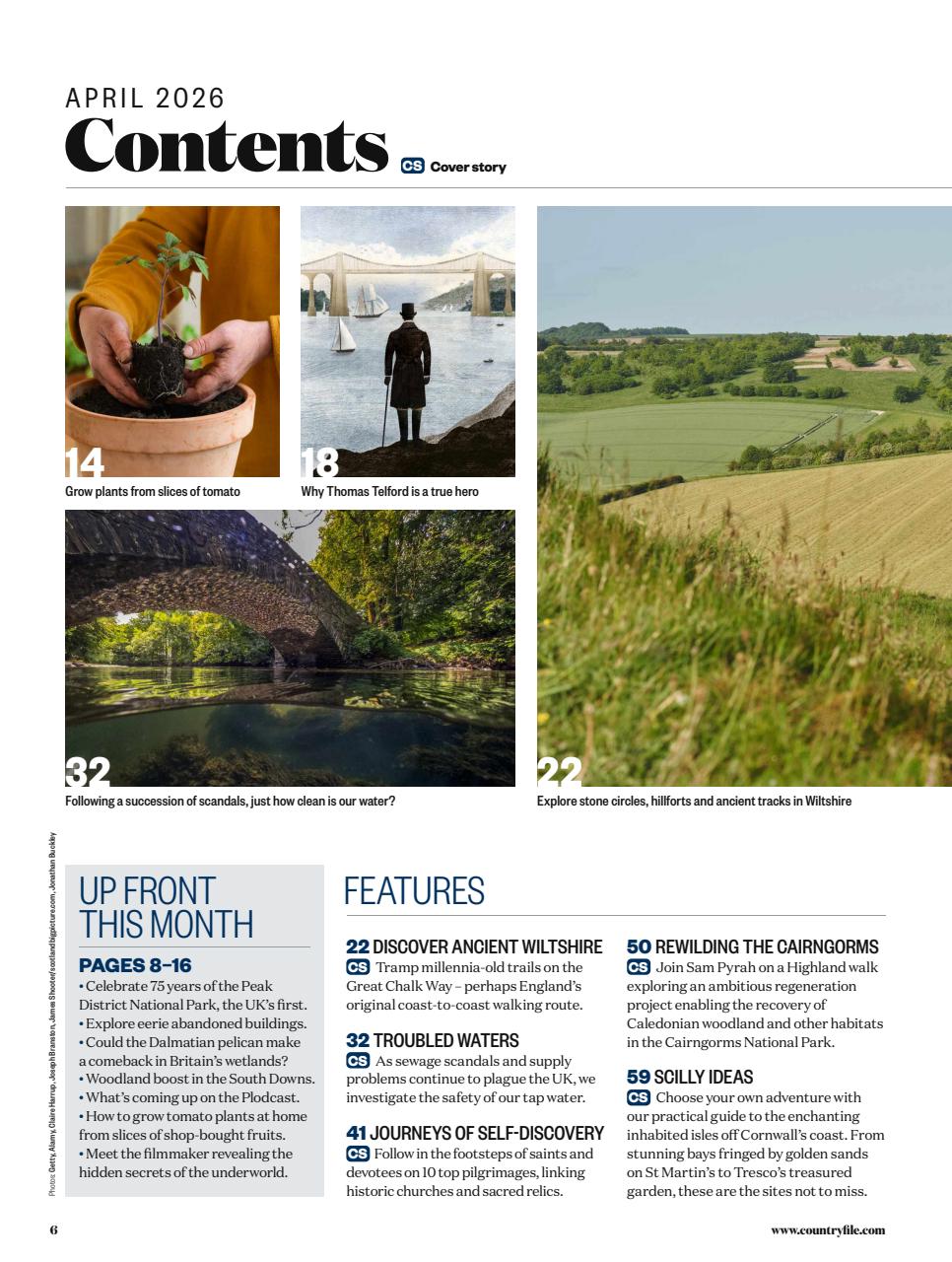BBC Countryfile Magazine Preview Pages