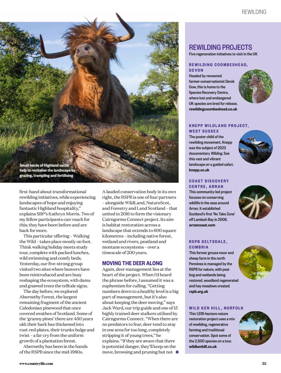 BBC Countryfile Magazine Preview Pages