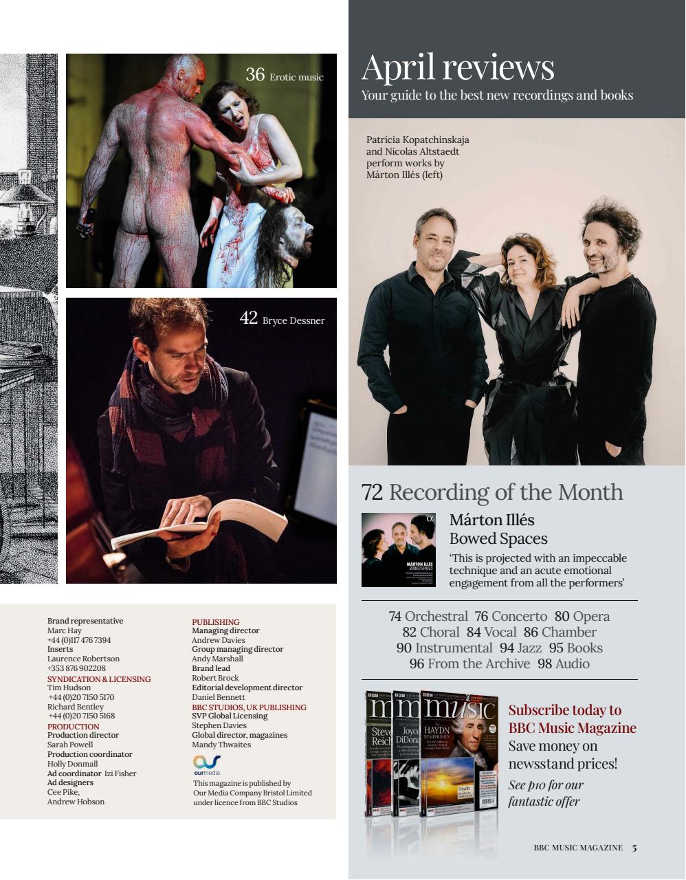 BBC Music Magazine Preview Pages