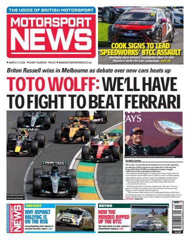 Motorsport News issue 12th March 2026
