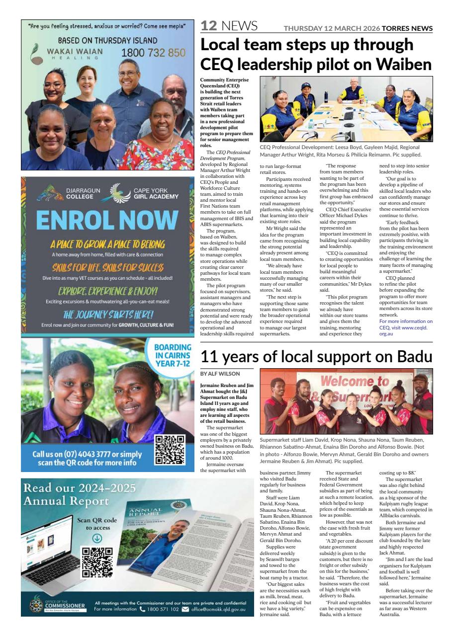 Torres News Preview Pages