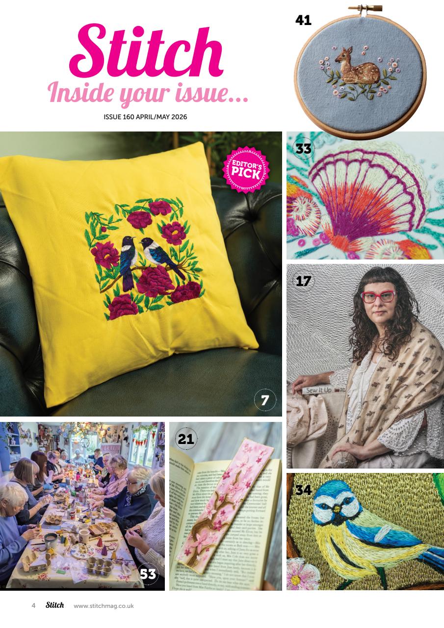 Stitch magazine Preview Pages