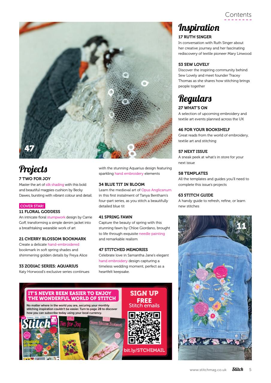 Stitch magazine Preview Pages