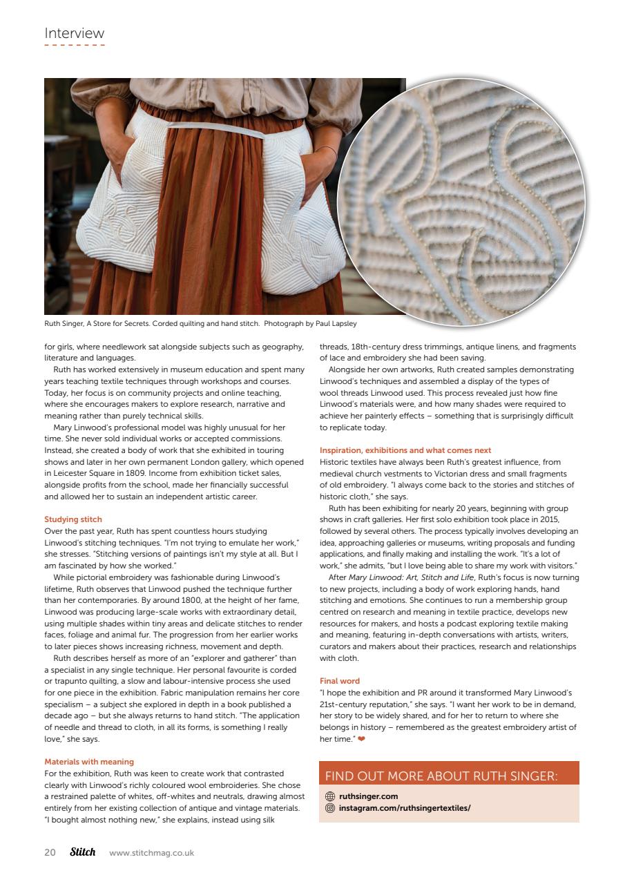 Stitch magazine Preview Pages