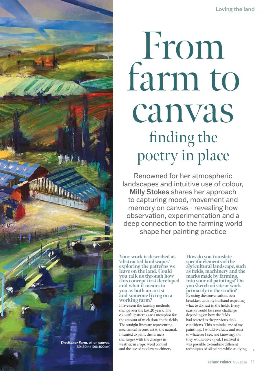 Leisure Painter & The Artist Preview Pages