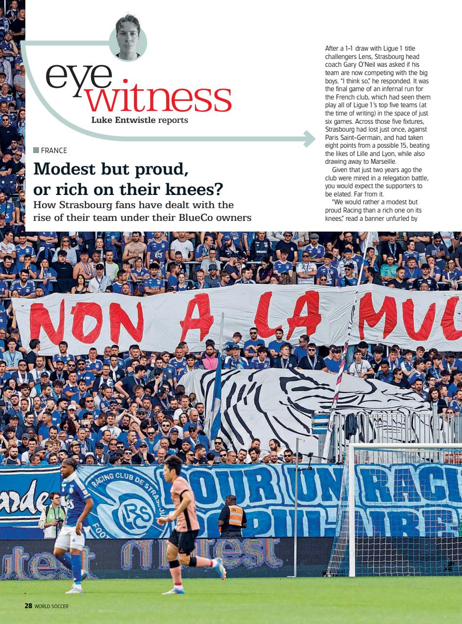 World Soccer Preview Pages