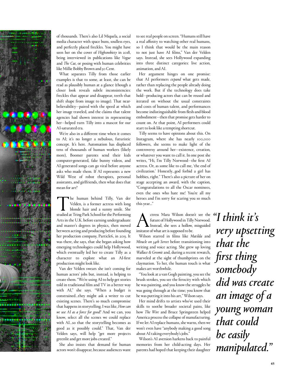 Marie Claire US Preview Pages