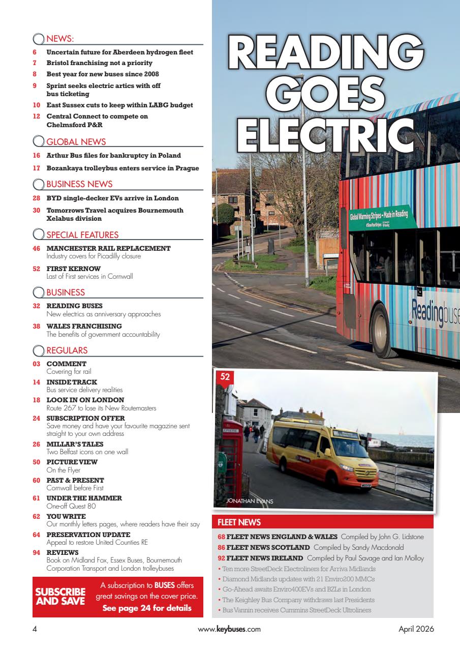 Buses Magazine Preview Pages