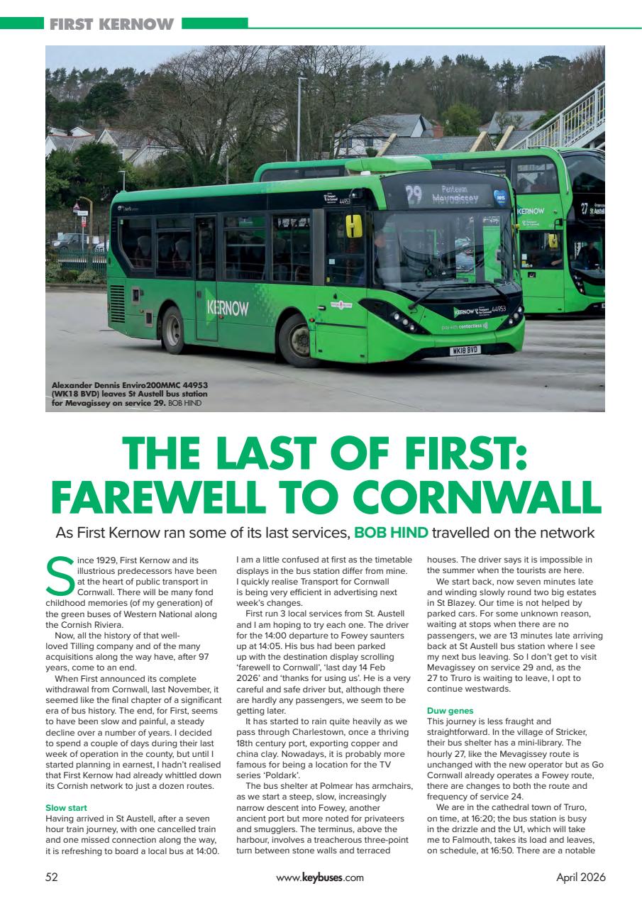 Buses Magazine Preview Pages