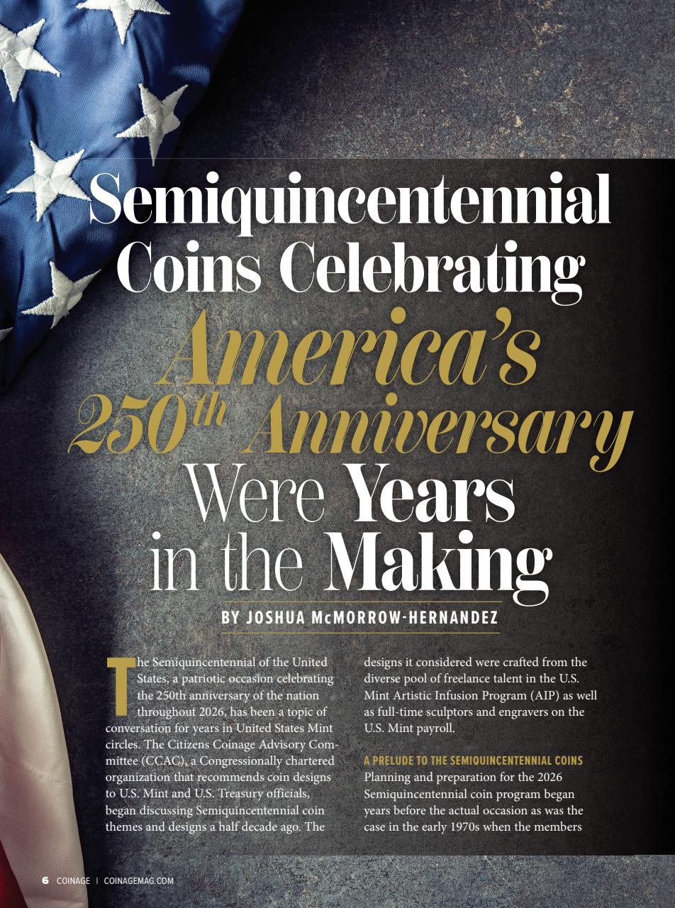 COINage Magazine Preview Pages