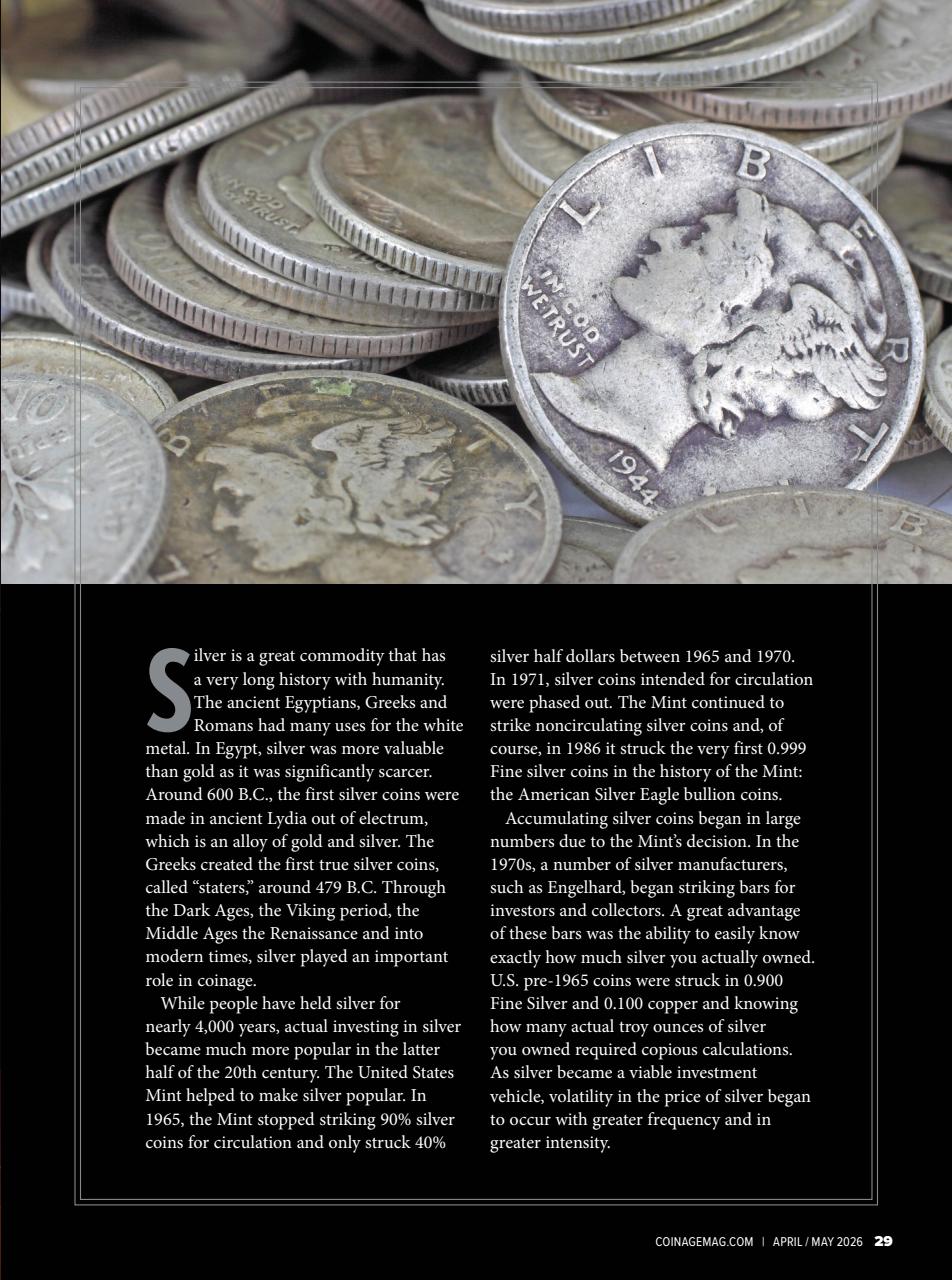 COINage Magazine Preview Pages
