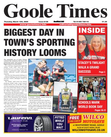 Goole Times issue March 12th 2026