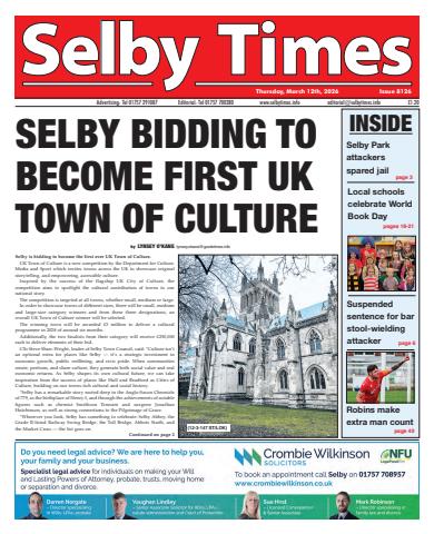 Selby Times issue March 12th 2026