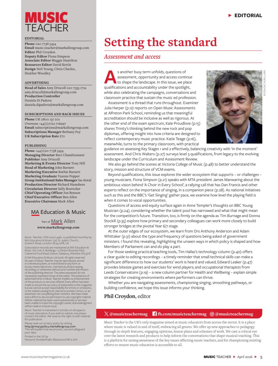 Music Teacher Preview Pages