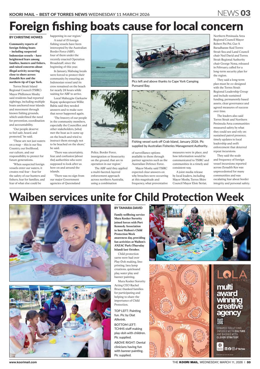 Torres News Preview Pages