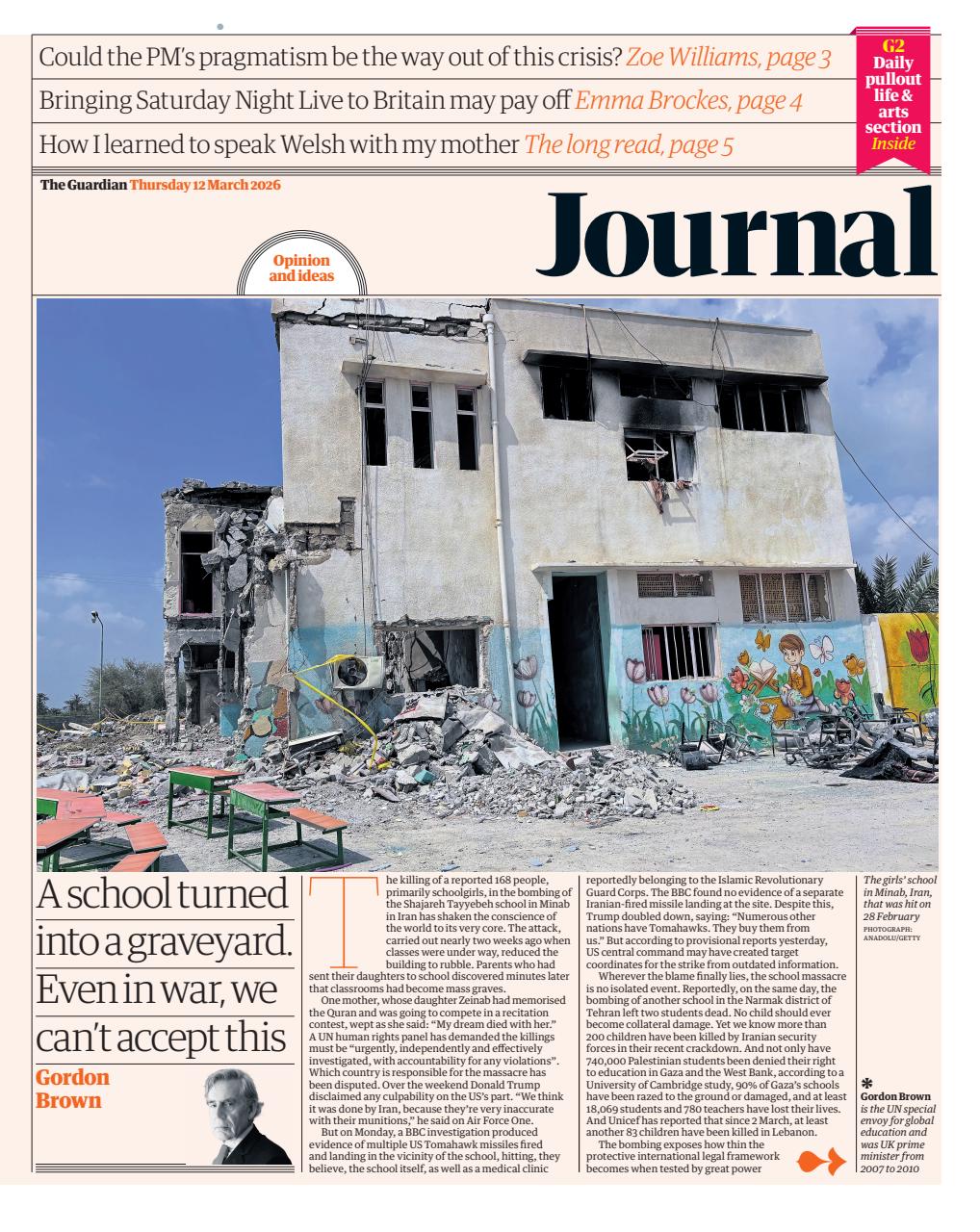 The Guardian Newspaper Preview Pages
