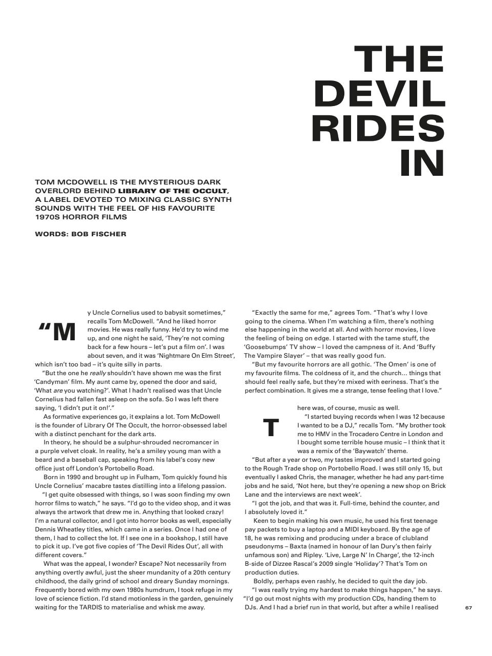 Electronic Sound Preview Pages