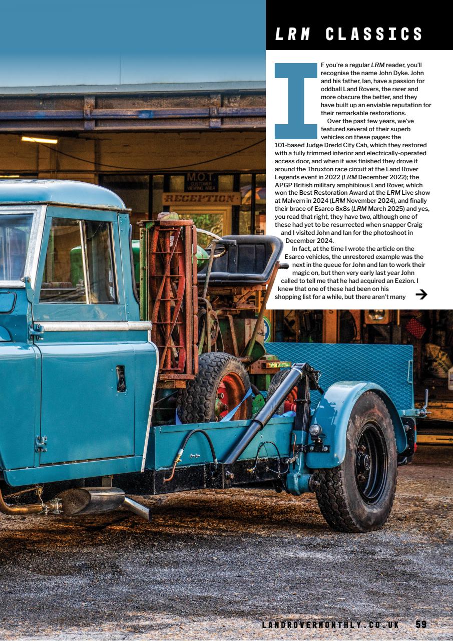Land Rover Monthly Preview Pages