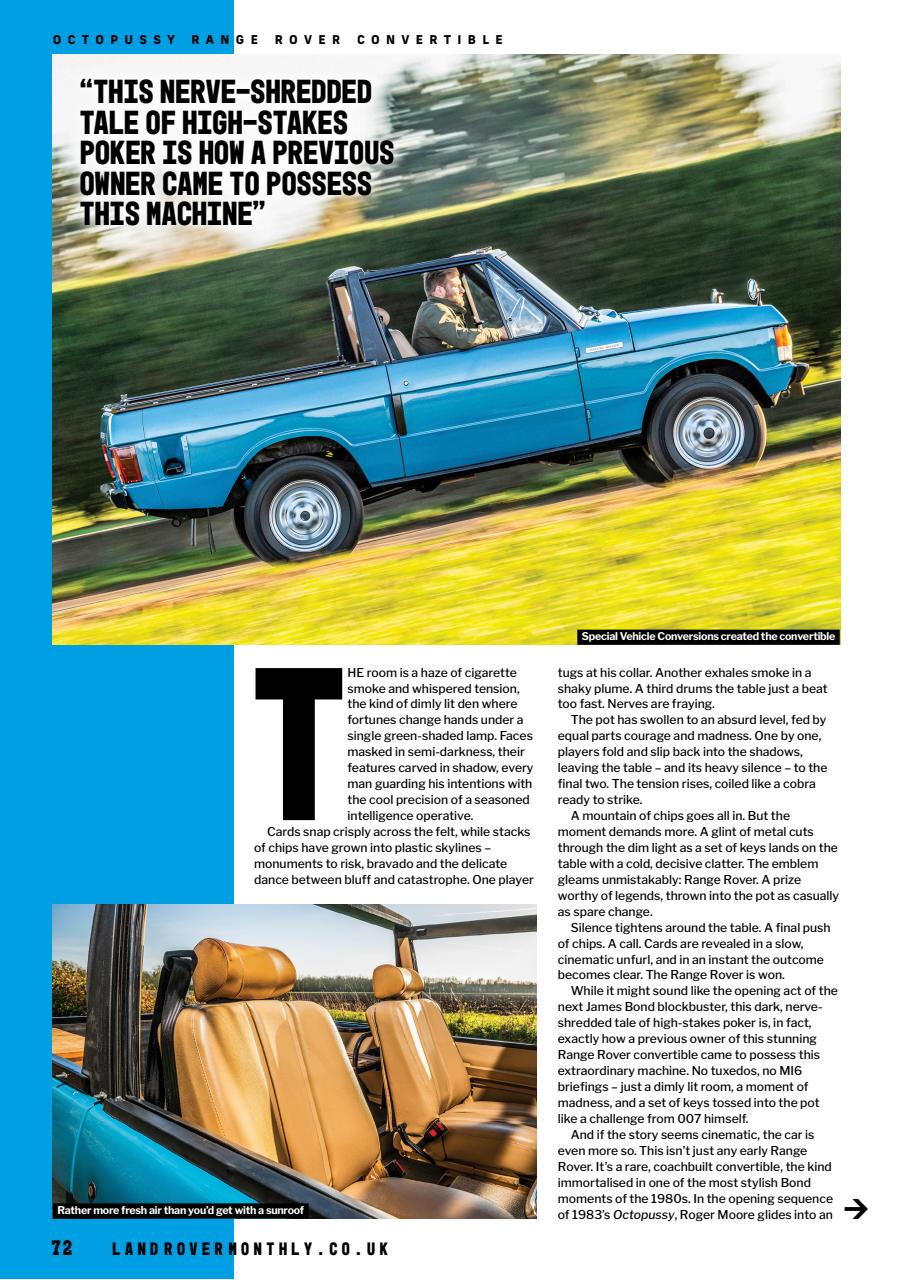 Land Rover Monthly Preview Pages
