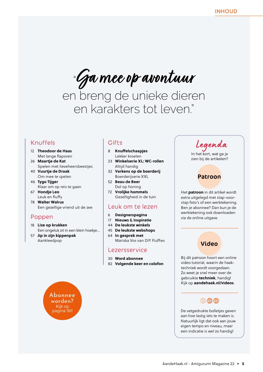 Amigurumi Magazine Preview Pages