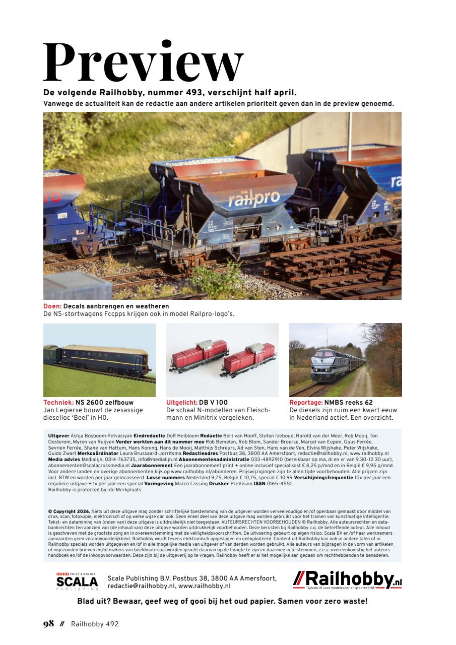 Railhobby Preview Pages