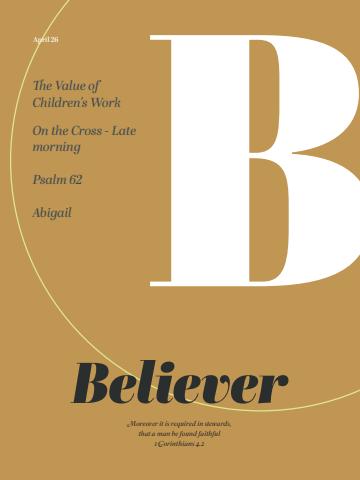 Believer Magazine issue April 2026