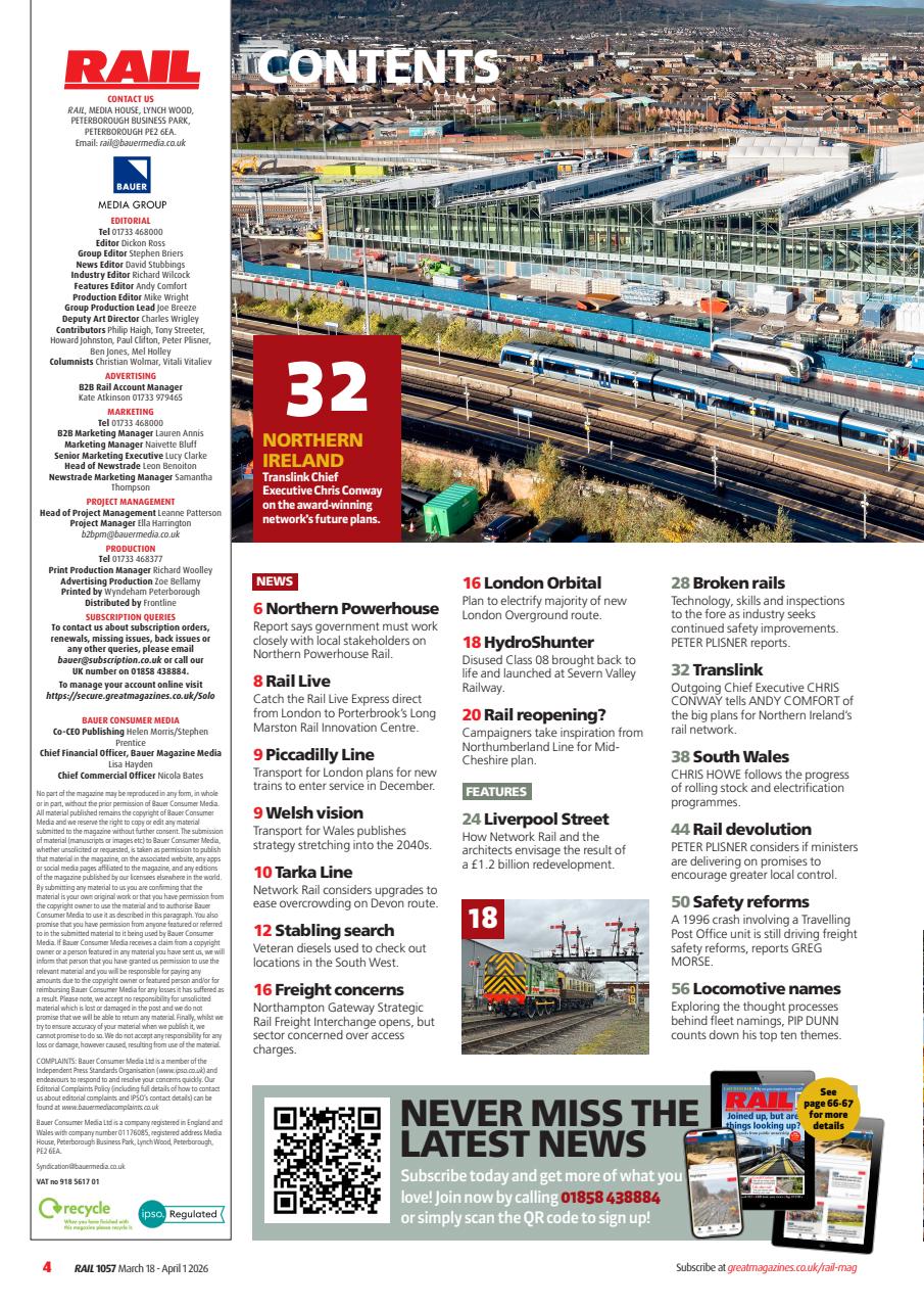 Rail Preview Pages