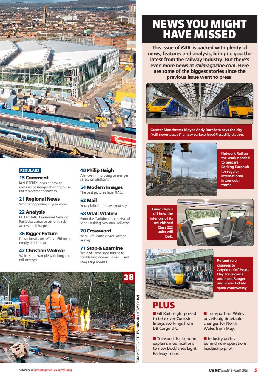 Rail Preview Pages