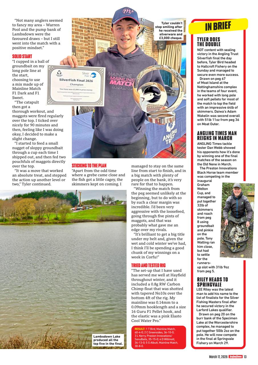 Angling Times Preview Pages