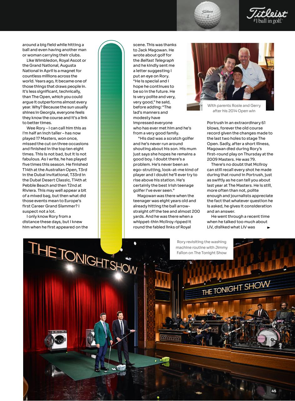 Golf Monthly Preview Pages