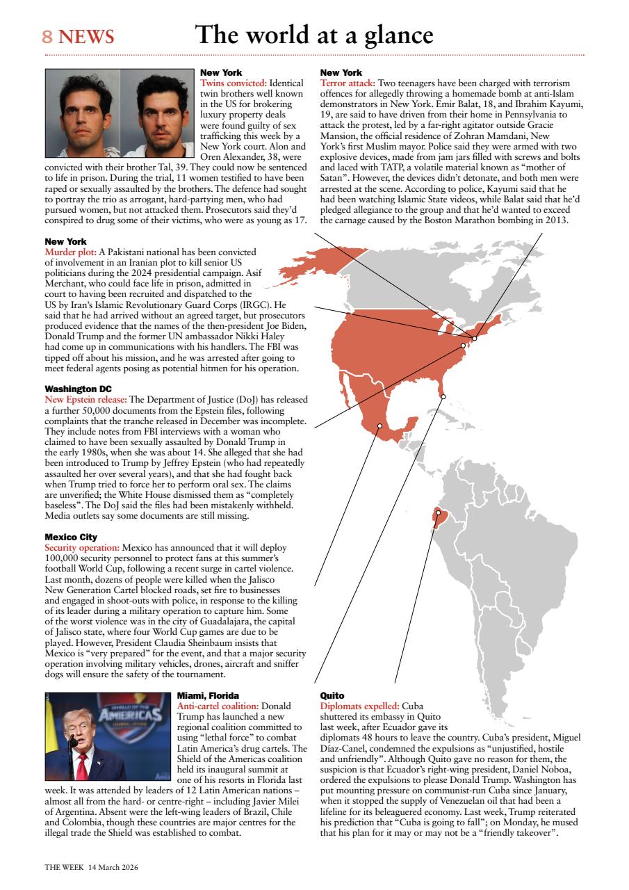 The Week Preview Pages