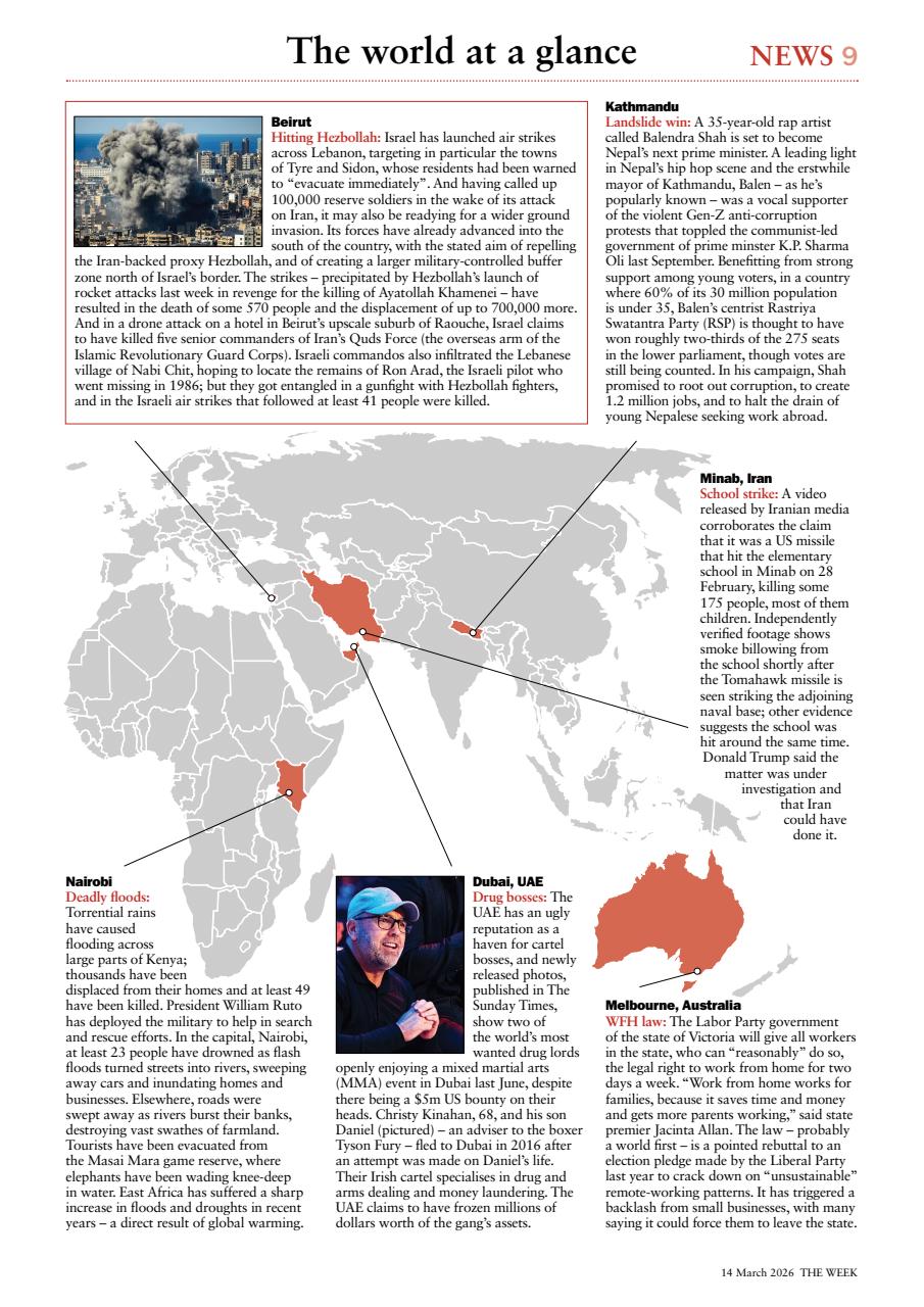 The Week Preview Pages