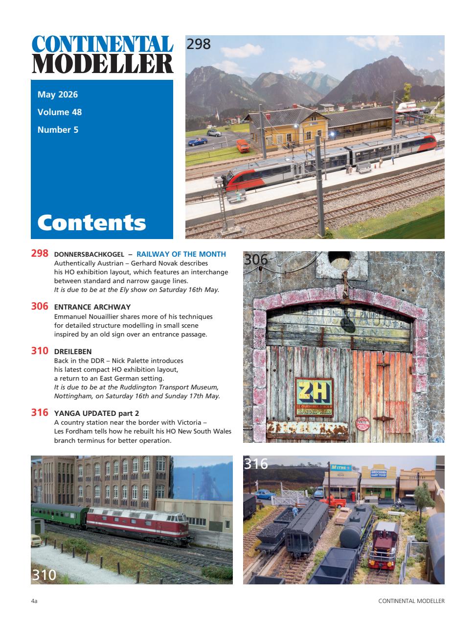 Continental Modeller Preview Pages