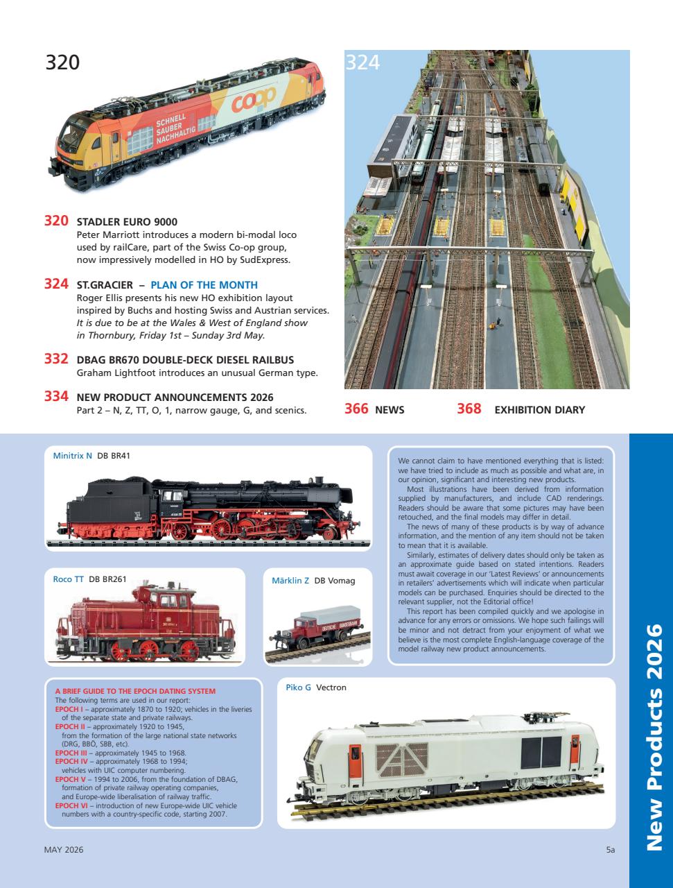 Continental Modeller Preview Pages