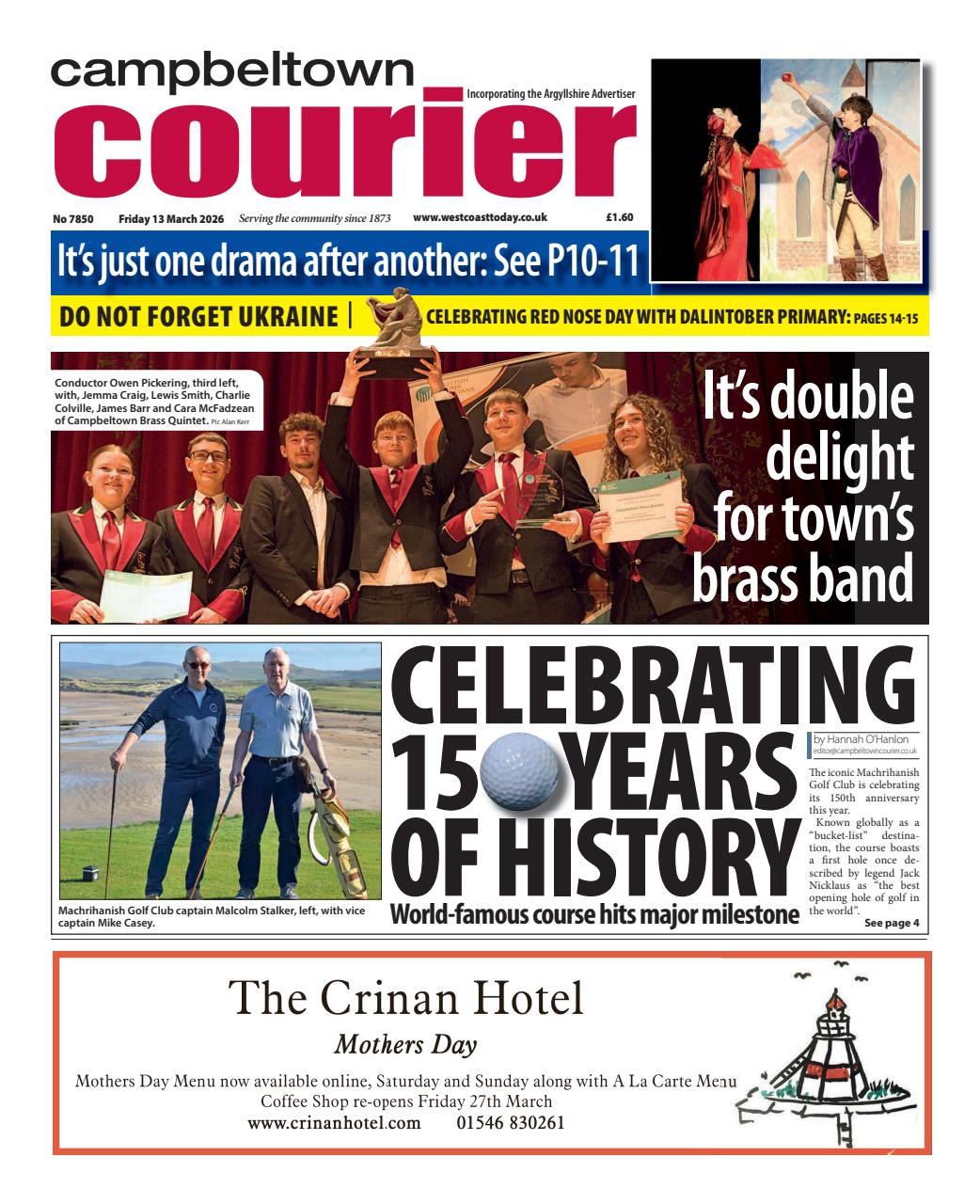 Campbeltown Courier Preview Pages