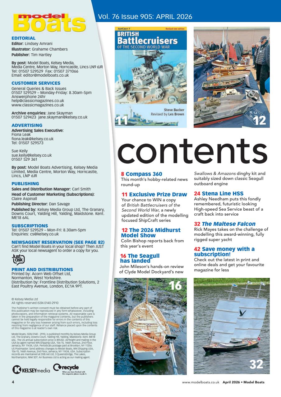 Model Boats Preview Pages