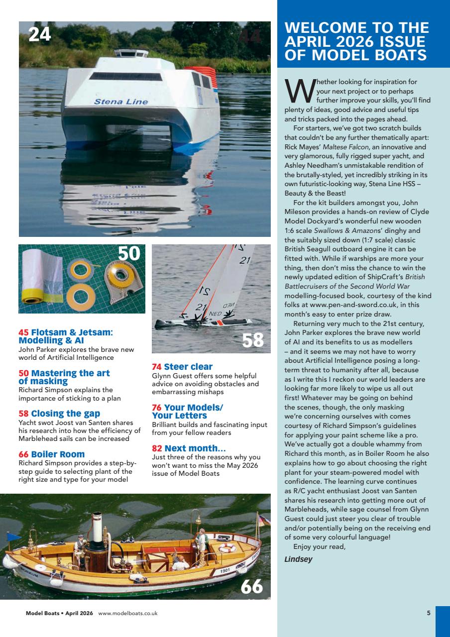 Model Boats Preview Pages