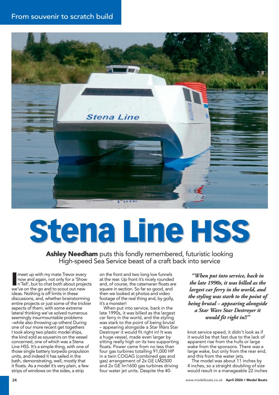 Model Boats Preview Pages