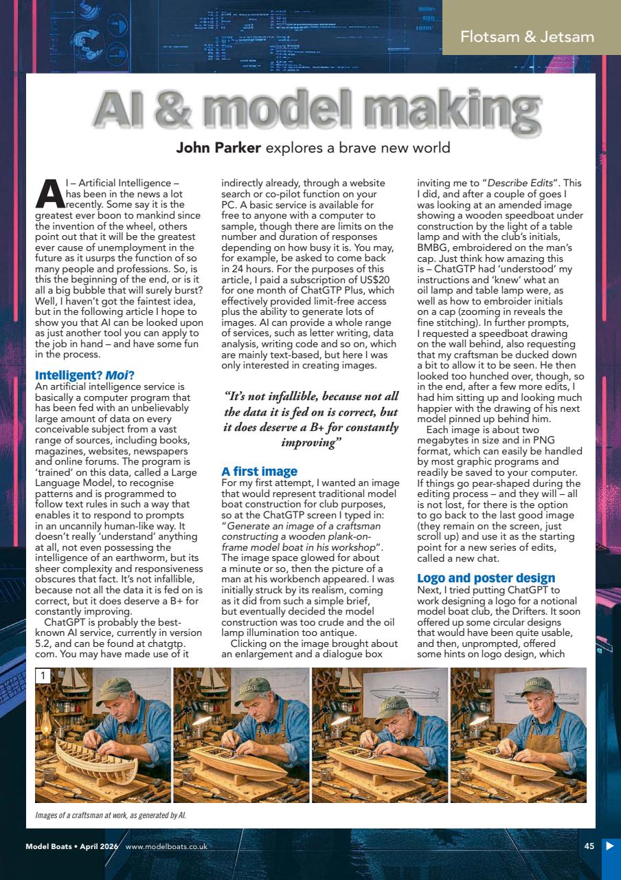 Model Boats Preview Pages