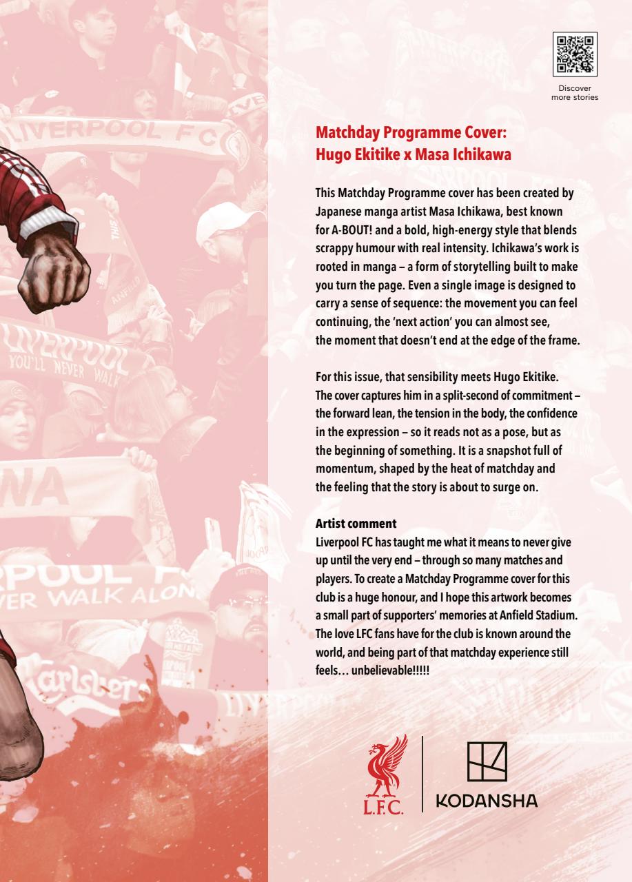 Liverpool FC Programmes Preview Pages