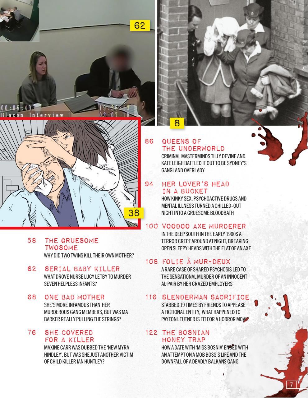 Real Crime Bookazine Preview Pages