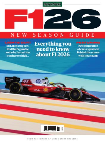 Motor Sport Magazine issue F1 Preview Bookazine
