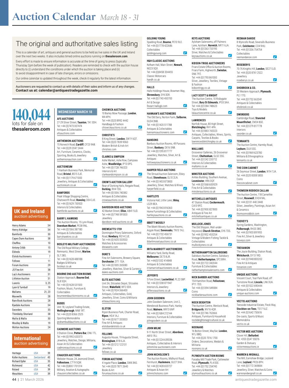 Antiques Trade Gazette Preview Pages