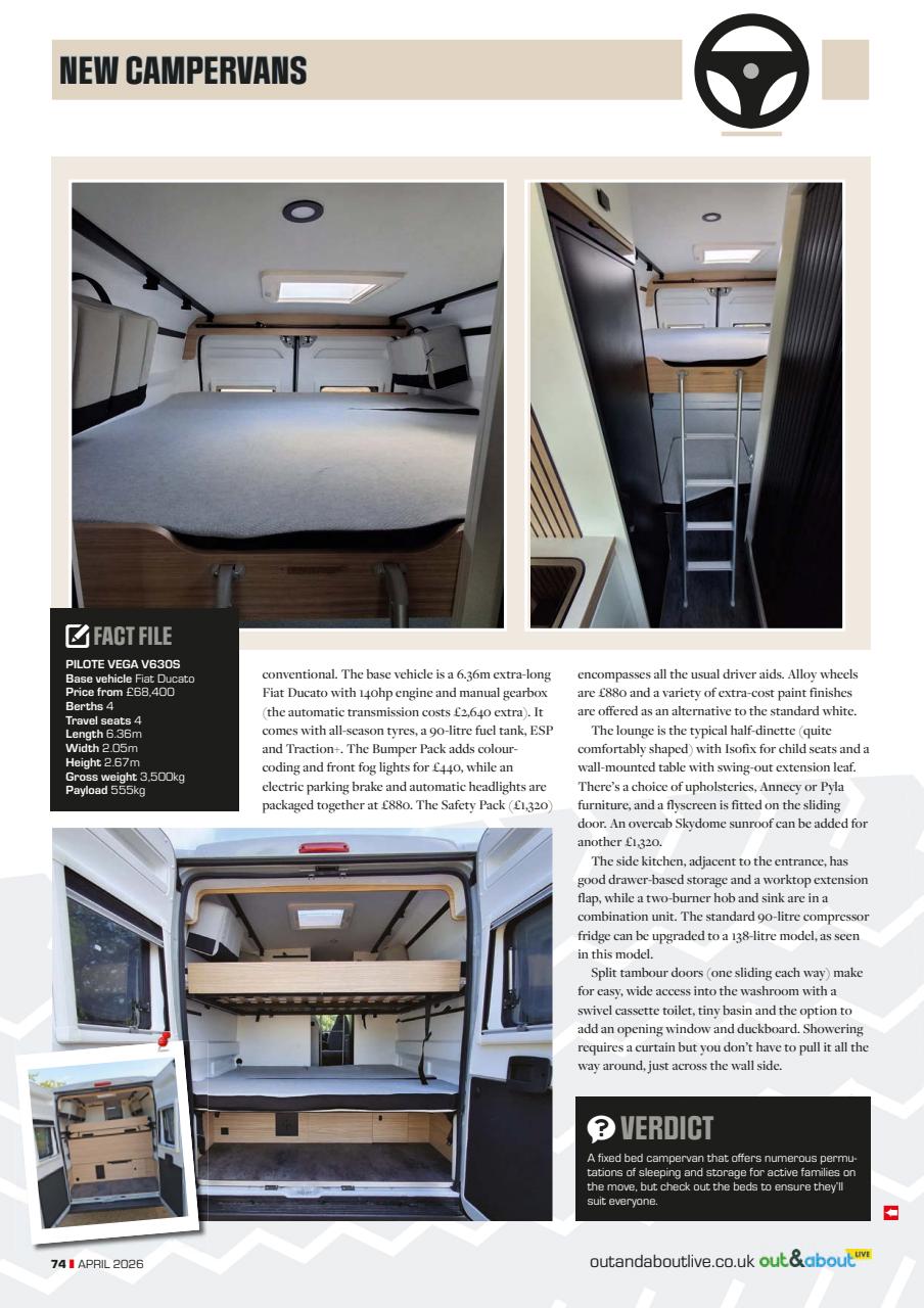 Campervan Preview Pages
