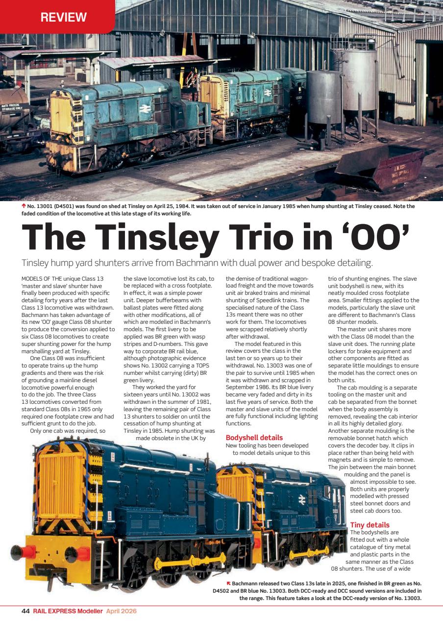 Rail Express Preview Pages