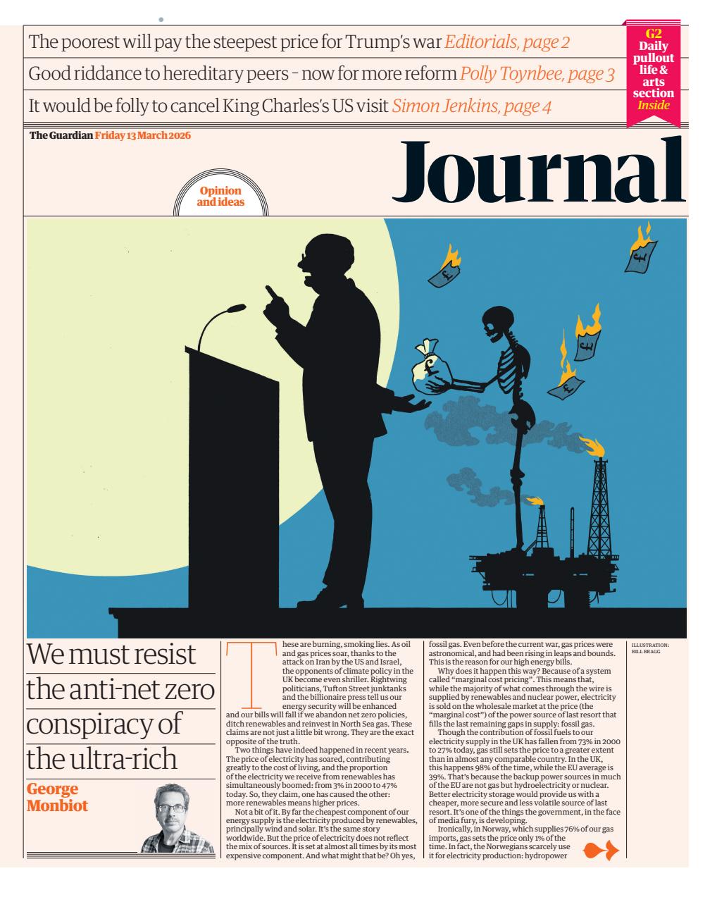 The Guardian Newspaper Preview Pages